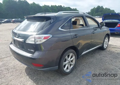 2010 Lexus Rx 350 from USA, damaged, VIN 2T2BK1BA8AC051747